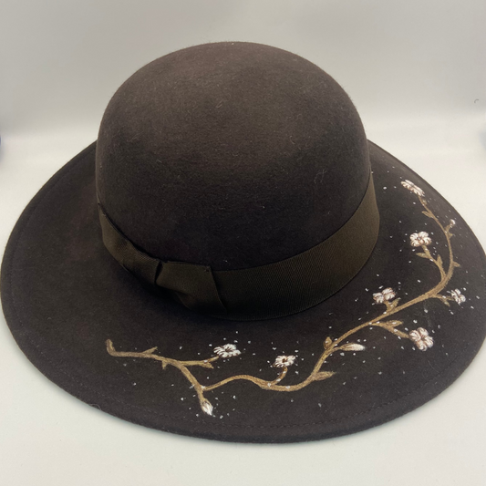 Cappello Marrone 100% Lana