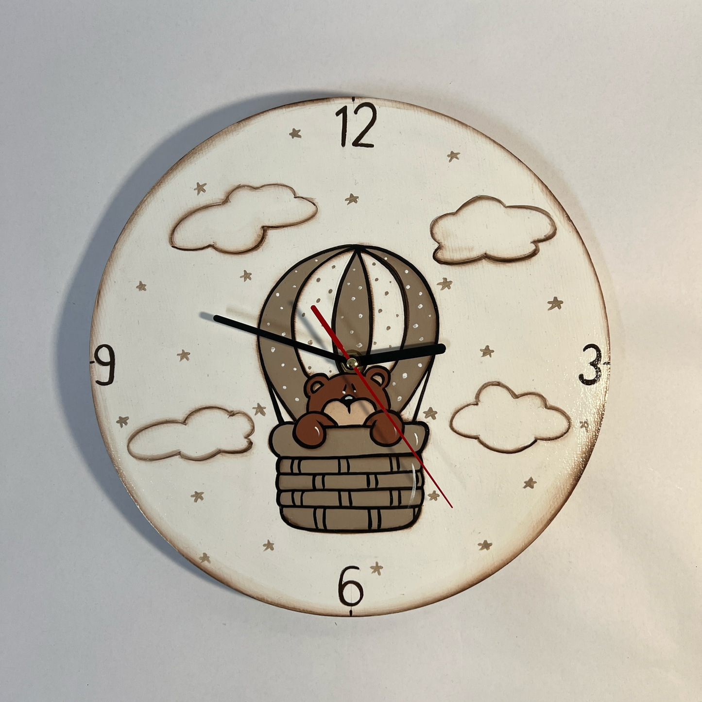 Orologio in legno bambini