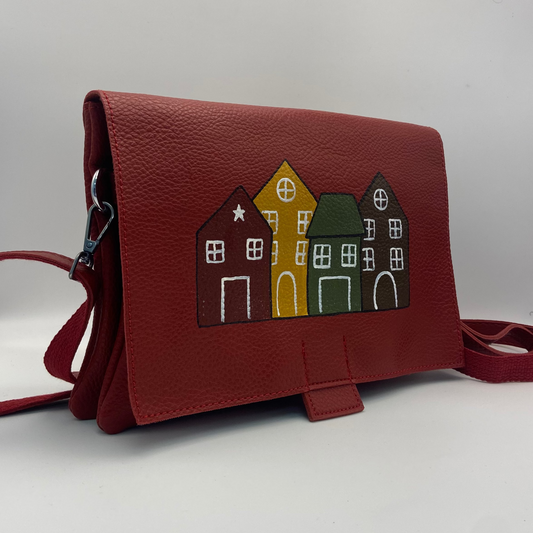 Borsa tracolla Bordeaux Casette