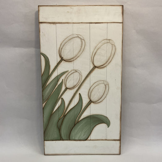 Quadro in legno Tulipani